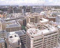 Devonshire Square set for market