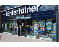 Toy shop plays in Woking