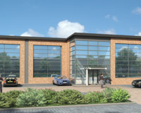 Toshiba signs at Stockley Park