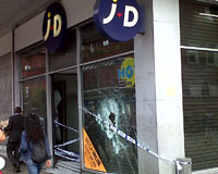 JD Sports expects £10m repair bill for 30 damaged stores