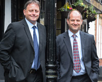 Colliers toasts contract with Bristol duo