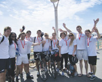 KF graduates raise £2,200