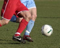 Cambridge football stadium under attack
