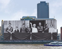 Royals grace Sea Containers House