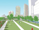 Boris gives backing to Wood Wharf