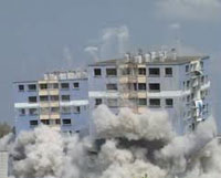 Nama demolishes first assets