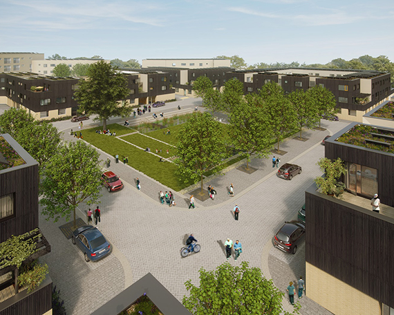 Plans approved for £60m zero-carbon homes scheme