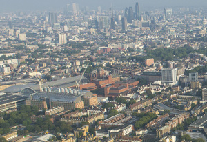 London aerial credit Jason Hawkes. Only to be used by Estates Gazette