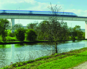 HS2 High Speed Rail Route concept images, Britain - Sep 2013