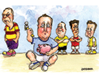 Politics: play nicely, boys