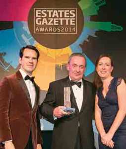 John Burbage of Burbage Realty collects last year's award