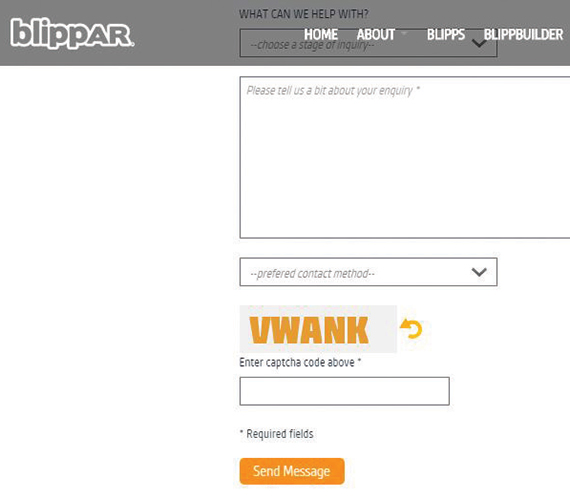 Blippar-captcha
