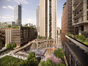 Overlooking Shoreditch Place