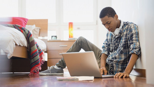 Student-sitting-in-digs