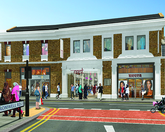 East Shopping Centre CGI