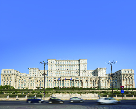 Bucharest parliament building REX