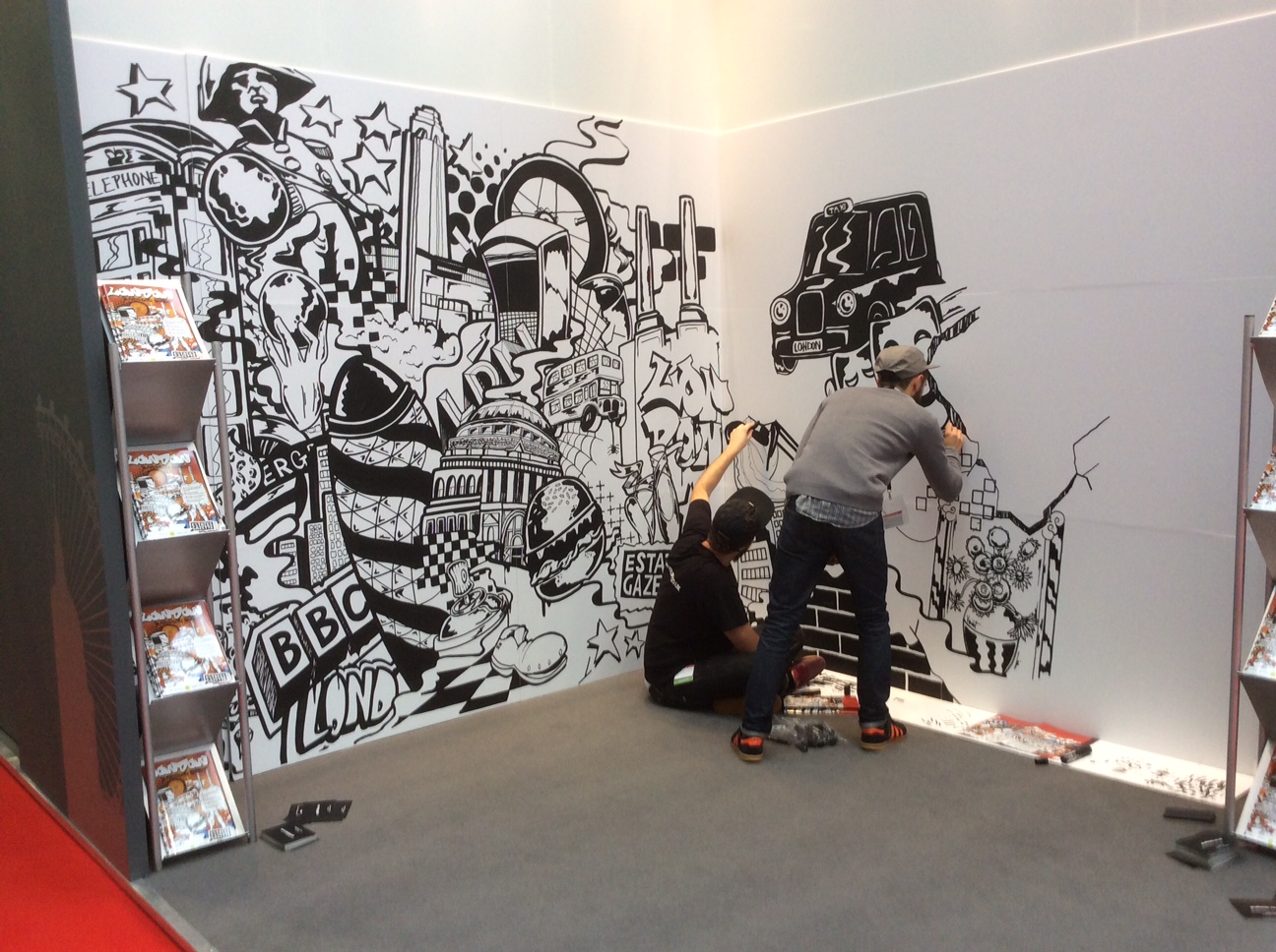 Pictures: Exhibitors at MIPIM UK 2015 show their fun side