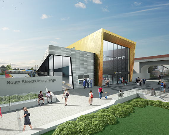Transport hub approved for South Shields