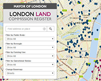 London public land revealed in digital map