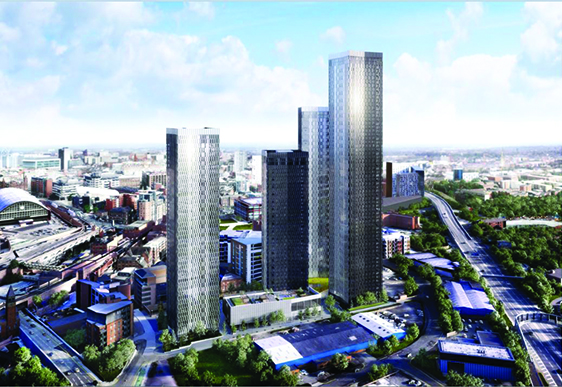 Renaker reveals plans for skyscraper cluster