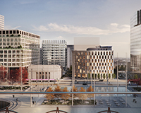 Third office block for Arena Central
