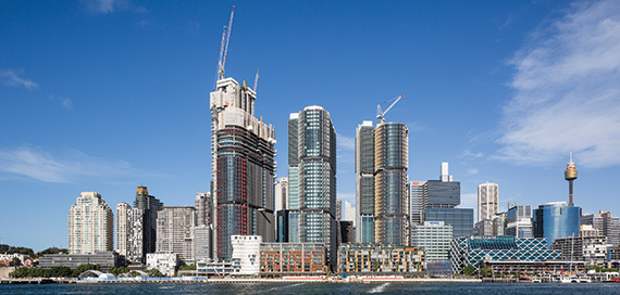 Lend Lease’s A$6bn Barangaroo is one of Sydney’s largest ever regeneration projects and includes 3.1m sq ft of offices