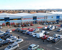 Scottish retail park for sale