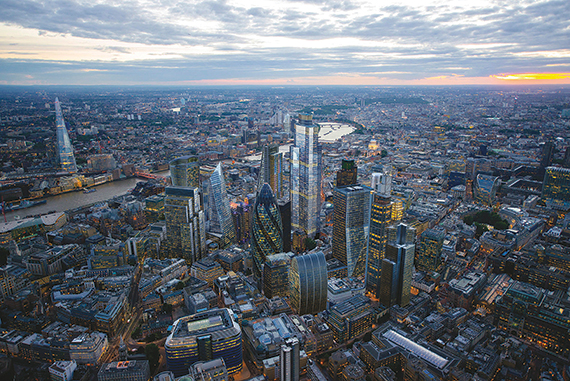 London has 8.2m sq ft of unlet space completing in the next four years