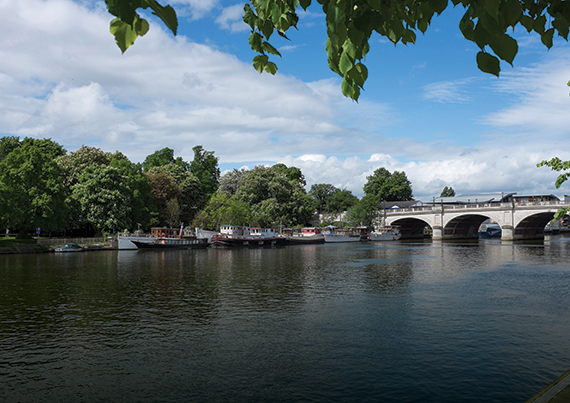 Kingston bridge river