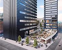 Neville and Giggs pitch Manchester towers