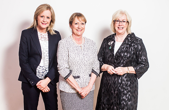 L-R: Vanessa Simms, Helen Gordon, Margaret Ford
