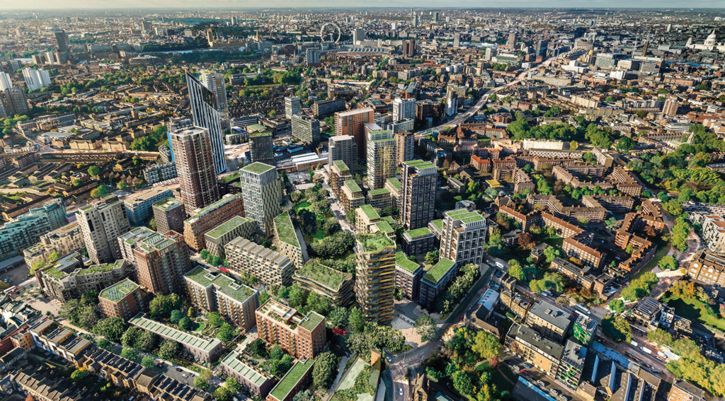 Elephant and Castle aerial 2