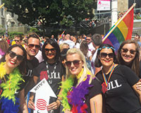 Social: JLL shows Pride in Leeds