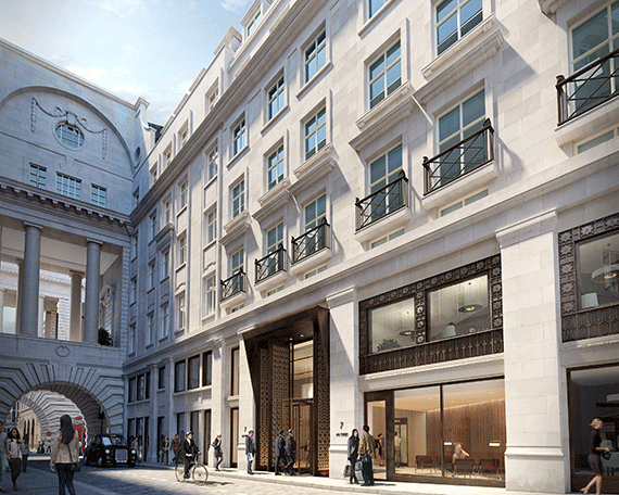 7 Air Street fully let