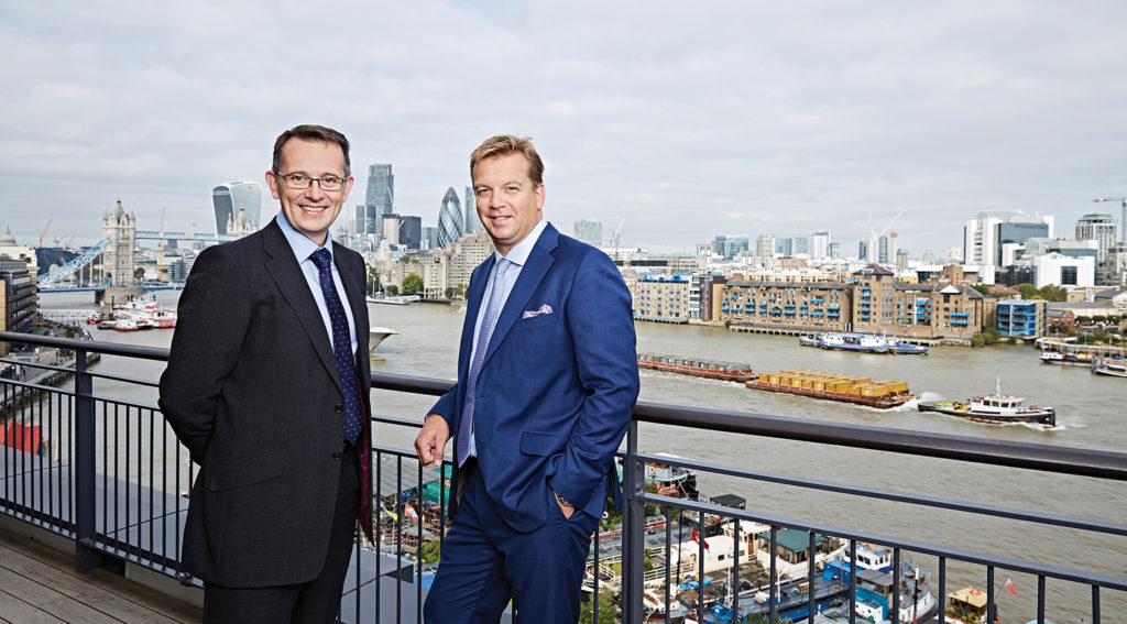 James Gray (left) and Steve Morgan. Portrait by Tom Campbell