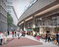 Retail train due to arrive at Waterloo