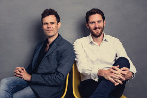 Realla cofounders Ian Parry (left) and Andy Miles