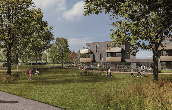 Hyde Group’s rejected proposal included 129 affordable homes