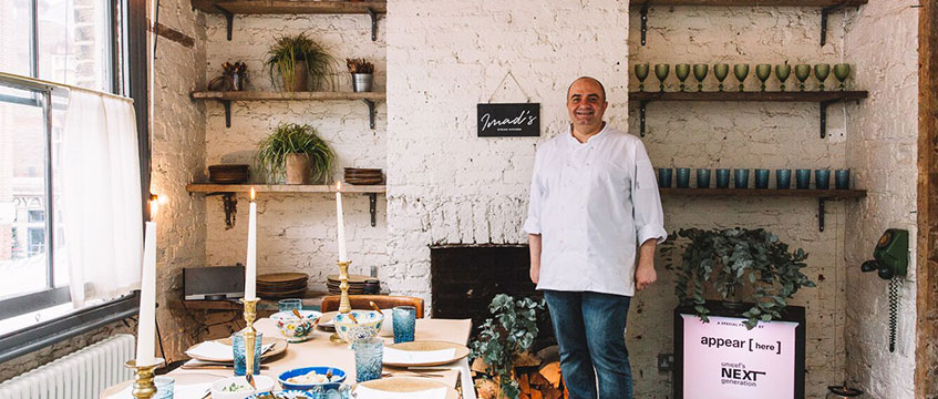 Syrian refugee finds the space to start again
