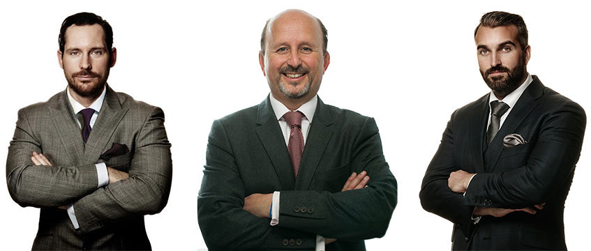 Oliver Mason, Jonathan Beach and Chris Madelin