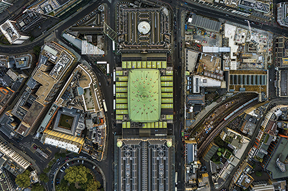 Smithfield, surrounded by Clerkenwell market
