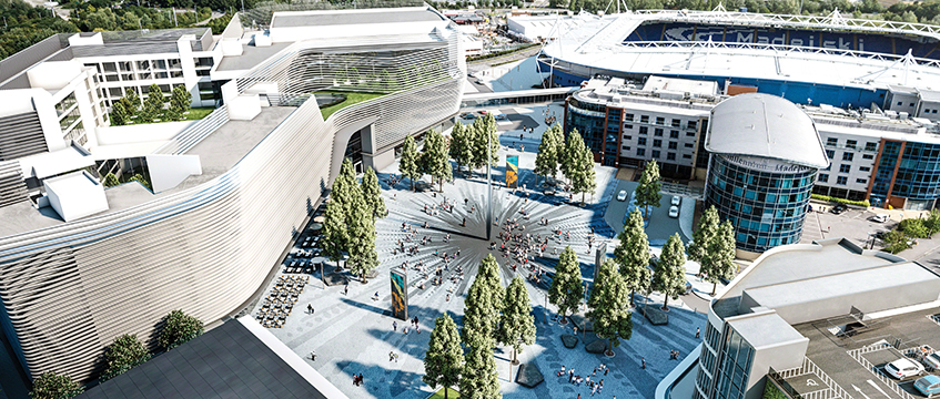 Reading FC convention centre sets international goal