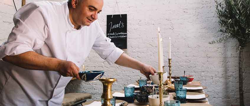 Fleeing Damascus to pop up in London