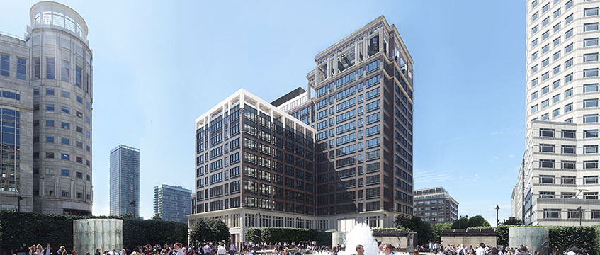 Hines to redevelop 25 Cabot Square