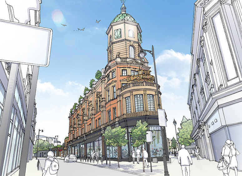 Martello Hall, The Department Store, Brixton