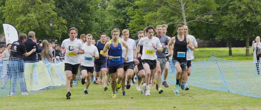 Runners take part in LandAid 10k