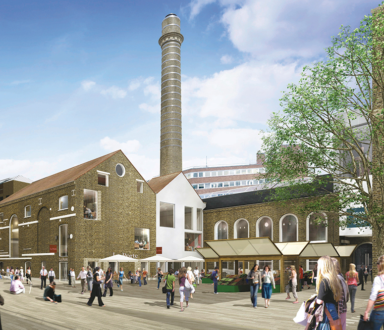 Plans for the Ram Brewery, SW18