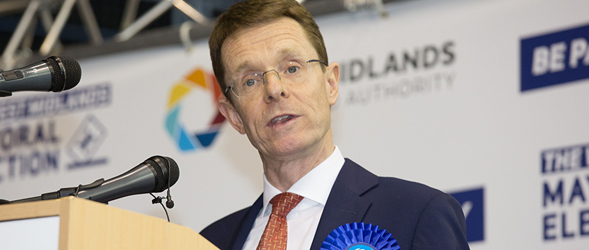 Mandatory Credit: Photo by Dave Warren/LNP/REX/Shutterstock (8791306c) Conservative candidate Andy Street is confirmed as the new Mayor of The West Midlands Combined Authority. Local election voting, Birmingham, UK - 05 May 2017