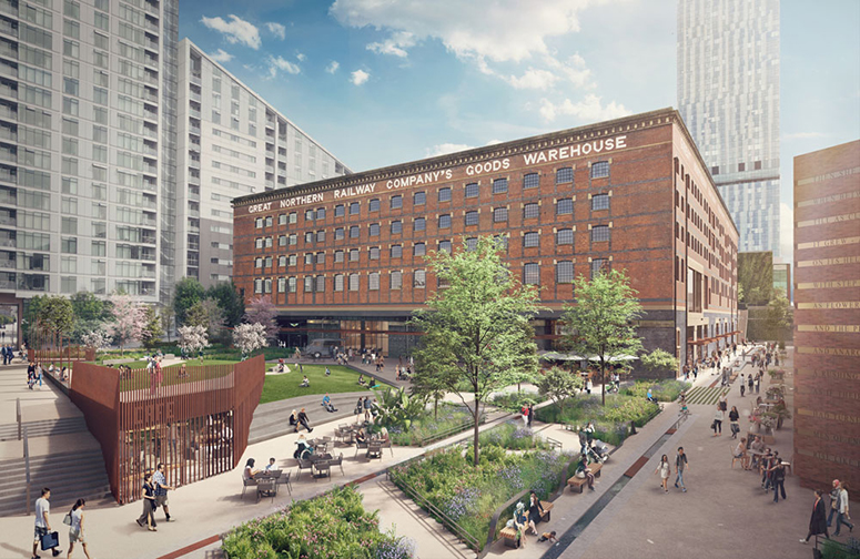 First plans revealed for Great Northern Warehouse
