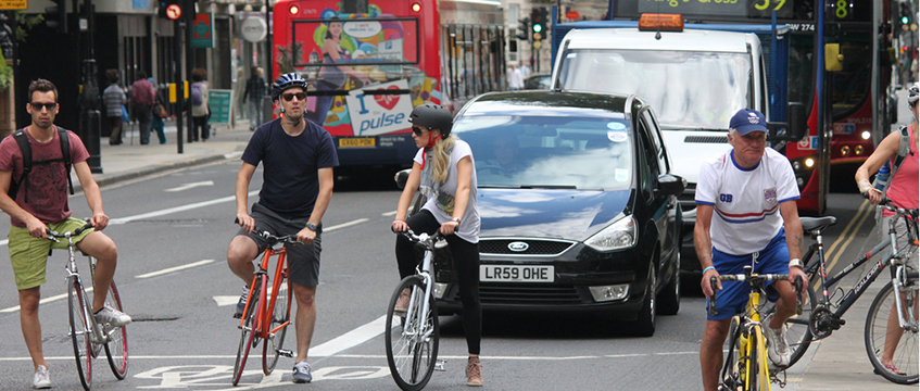 On yer bike! How London is putting the squeeze on cars